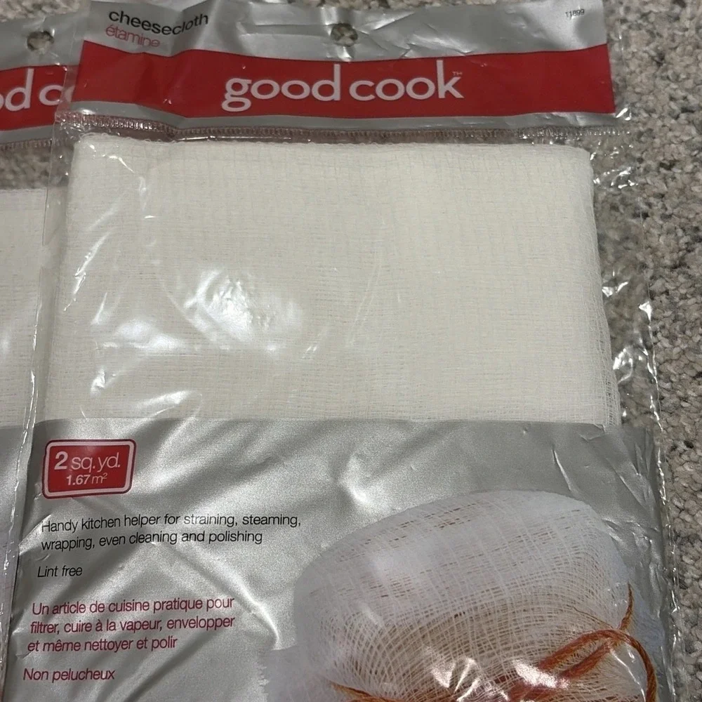 Goodcook 100% Cotton Cheesecloths 11899 (2) 076753118996 Cotton